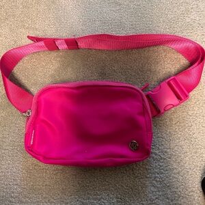 Sonic Pink Lululemon everywhere belt bag ! Worn a few times. Great condition